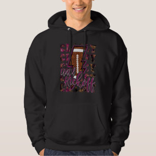 Classy Until Kickoff American Football Mum Women S Hoodie