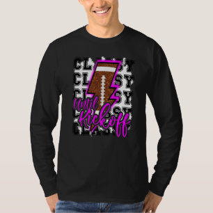 Classy Until Kickoff American Football Mum Women S T-Shirt