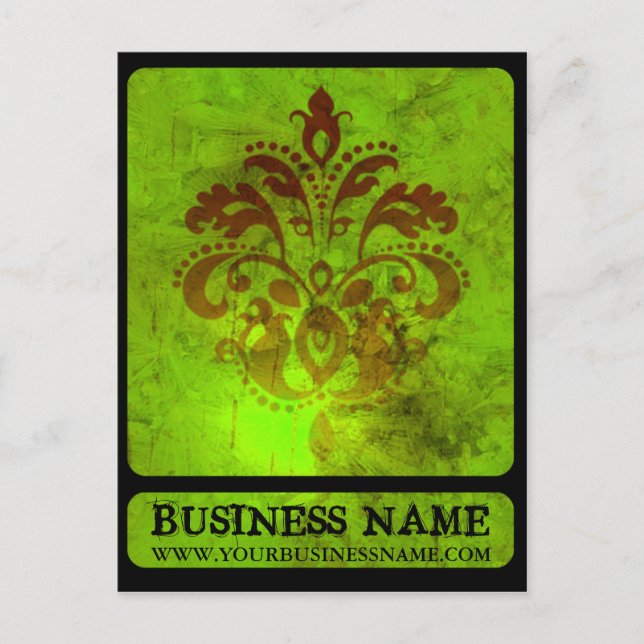 Classy Upscale Modern Postcards (Front)