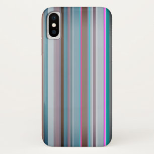 Classy Vertical Stripes iPhone X Case