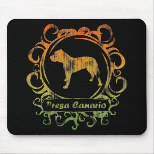 Classy Weathered Presa Canario Mouse Pad
