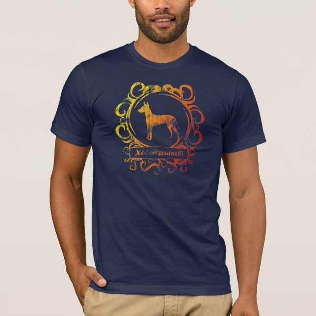 Classy Weathered Xoloitzcuintli T-Shirt (Front)