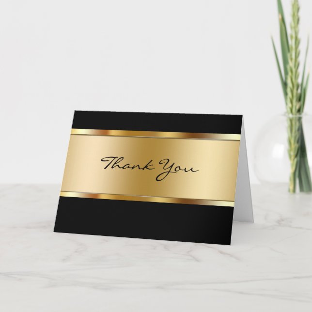Classy Wedding Thank You Cards (Front)