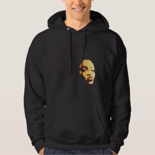 Classy Womens African Head Wrap Black Pride  Soul  Hoodie
