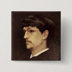 Claude Debussy 1886 15 Cm Square Badge