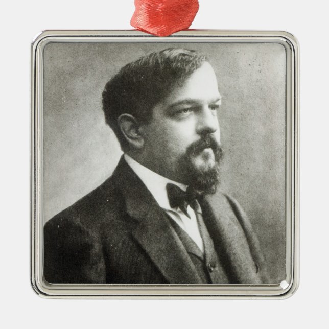 Claude Debussy, c.1908 Metal Ornament (Front)