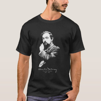 Claude Debussy-French Composer-Al Music T-Shirt
