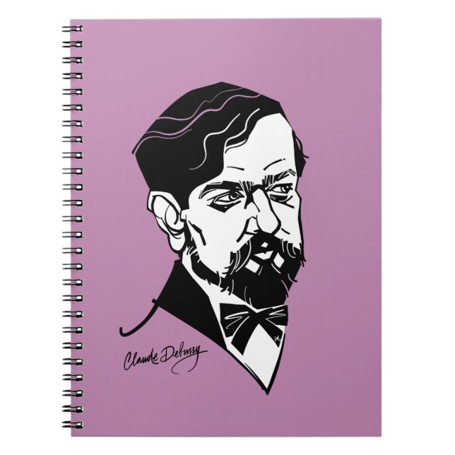 Claude Debussy Notebook (Front)