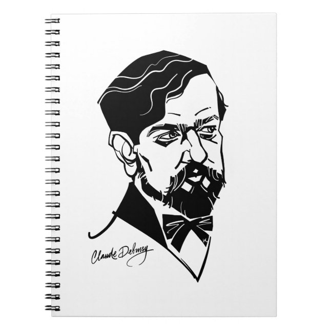 Claude Debussy Notebook (Front)