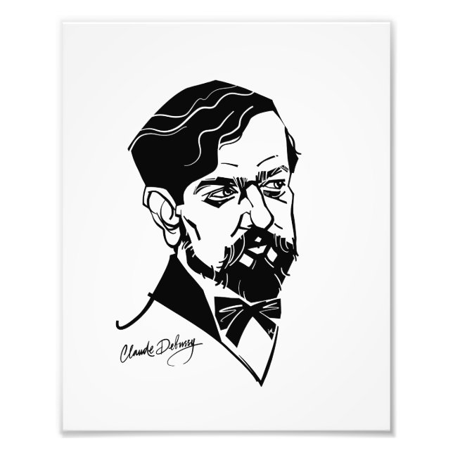 Claude Debussy Photo Print (Front)