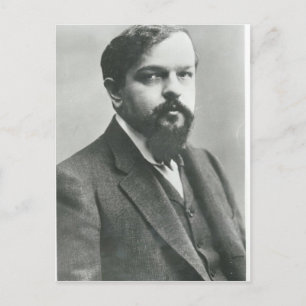 Claude Debussy Postcard