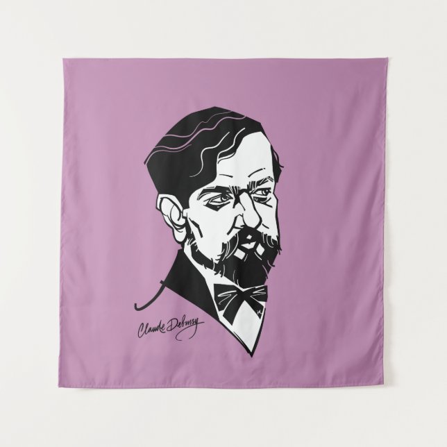 Claude Debussy Tapestry (Front)