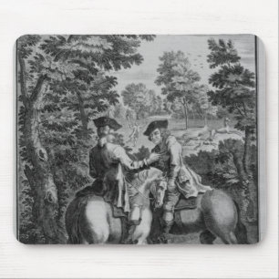 Claude Duval robbing Squire Roper Mouse Pad