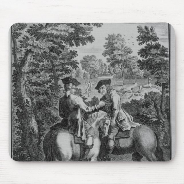 Claude Duval robbing Squire Roper Mouse Pad (Front)