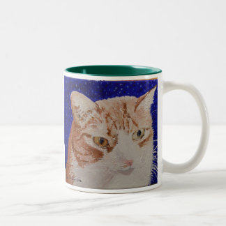 Claude Face Painting Two-Tone Coffee Mug