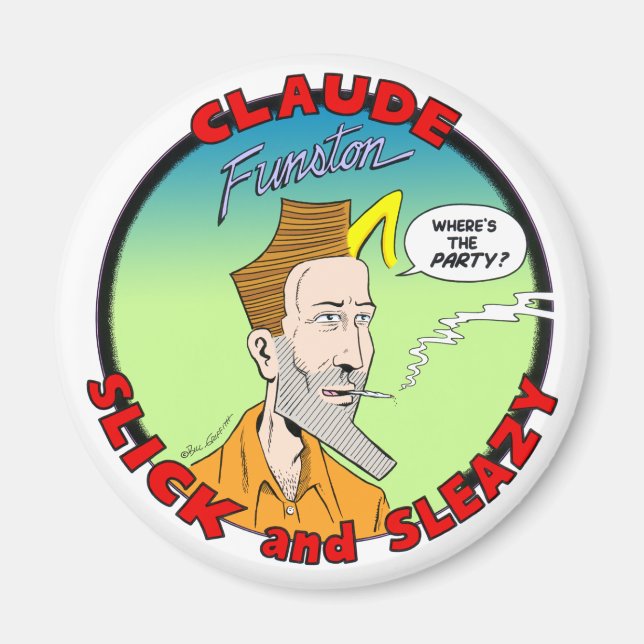 Claude Funston Magnet (Front)