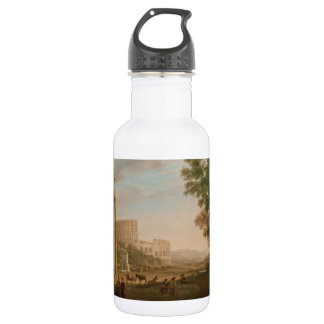 Claude Lorrain - Ruins of the Roman forum 532 Ml Water Bottle