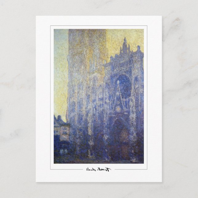 Claude Monet #170-2 - Fine Art Postcard (Front)