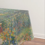 Claude Monet 1895 Vintage In the Garden Tablecloth<br><div class="desc">Incorporated in the design on this product is a beautiful print of "In The Garden" | oil on canvas painted in 1895 by French Impressionist painter Claude Monet (1840 -1926).</div>