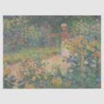 Claude Monet 1895 Vintage In the Garden Tissue Paper<br><div class="desc">Incorporated in the design on this product is a beautiful print of "In The Garden" | oil on canvas painted in 1895 by French Impressionist painter Claude Monet (1840 -1926).</div>