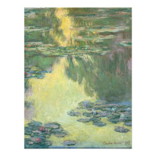 Claude Monet 1907 Vintage Waterlilies Photo Print