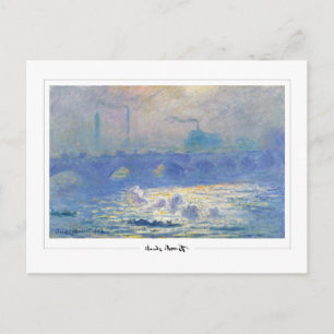 Claude Monet #25-2 - Fine Art Postcard