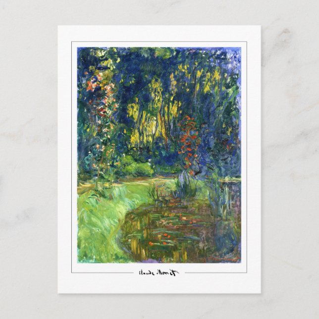 Claude Monet #398 - Fine Art Postcard (Front)