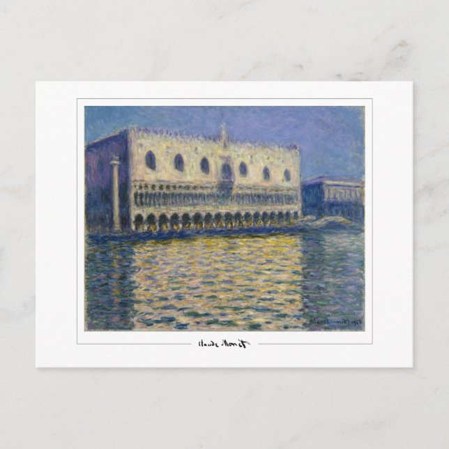 Claude Monet #43-2 - Fine Art Postcard (Front)