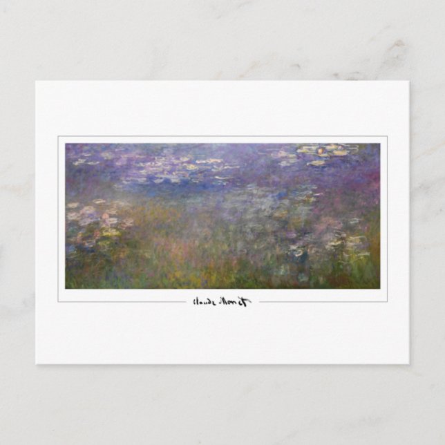 Claude Monet #551-2 - Fine Art Postcard (Front)
