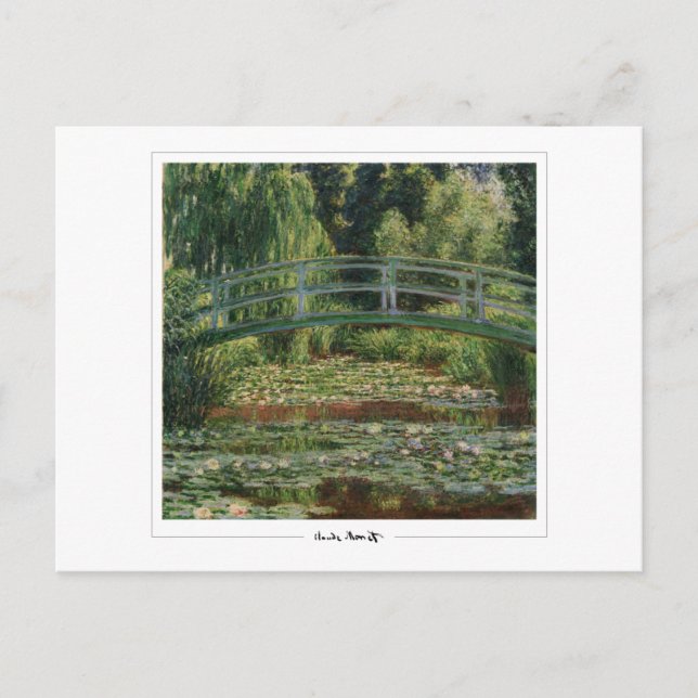 Claude Monet #59 - Fine Art Postcard (Front)