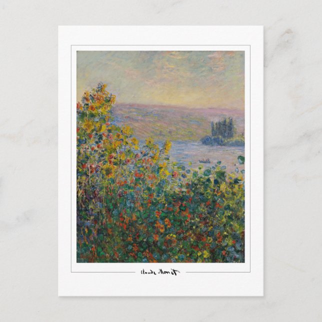 Claude Monet #8-2 - Fine Art Postcard (Front)