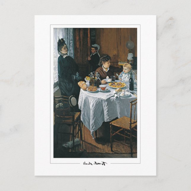 Claude Monet #9-2 - Fine Art Postcard (Front)