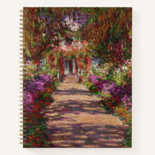 Claude Monet   A Pathway in Monet's Garden Notebook