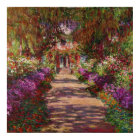 Claude Monet | A Pathway in Monet's Garden