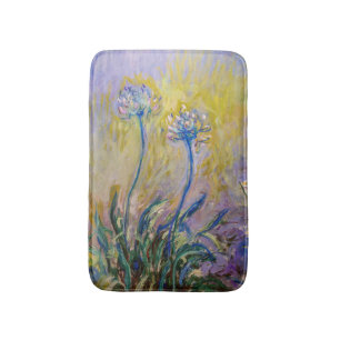 Claude Monet - Agapanthus Bath Mat