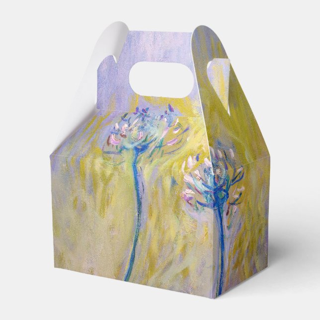 Claude Monet - Agapanthus Favour Box (Front Side)
