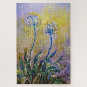 Claude Monet - Agapanthus Jigsaw Puzzle