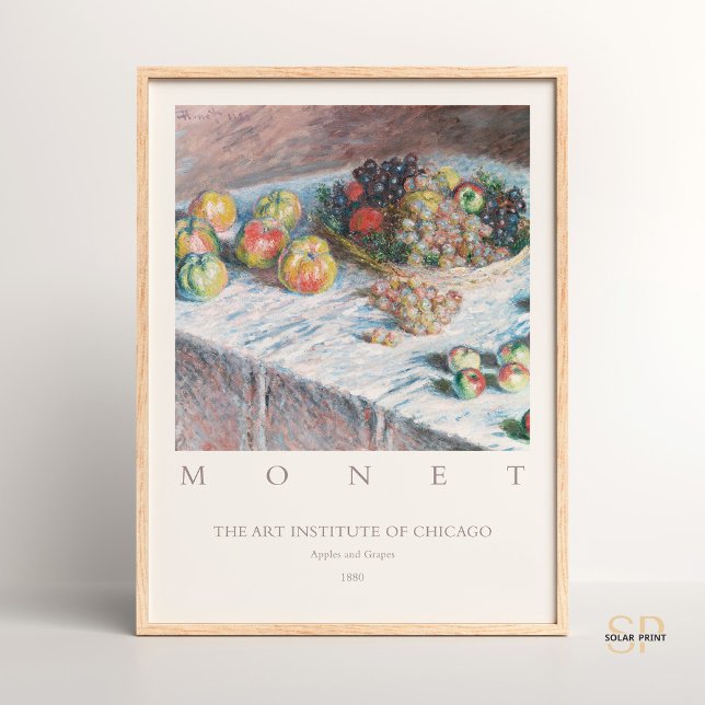 Claude Monet Apples and Grapes Art Print (Creator Uploaded)