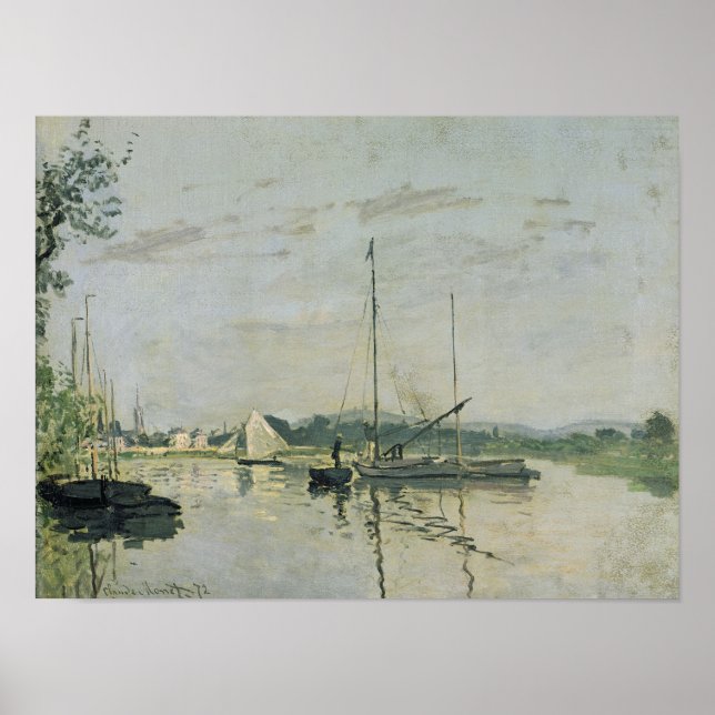 Claude Monet | Argenteuil, 1872 Poster (Front)