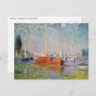 Claude Monet - Argenteuil Postcard
