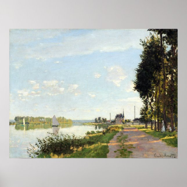 Claude Monet Argenteuil Poster (Front)