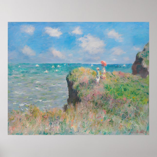 Claude Monet art painting Poster (Front)