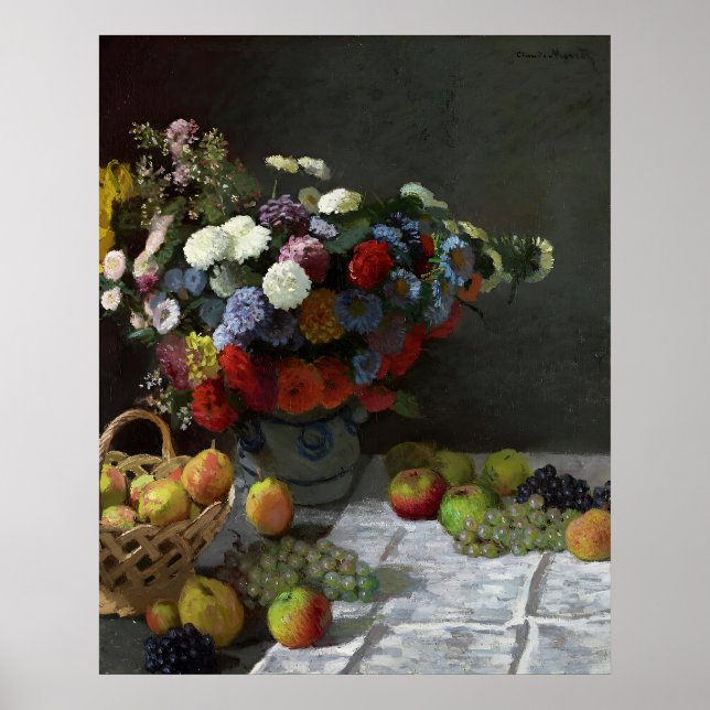 Claude Monet art painting Poster (Front)