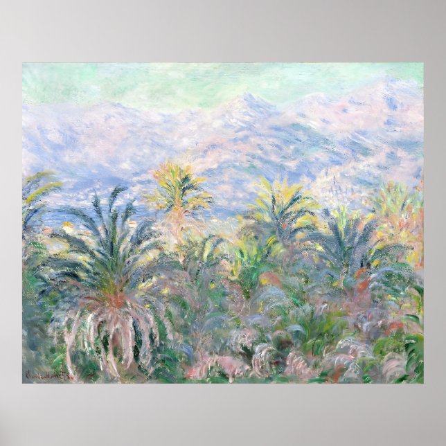 Claude Monet art Poster (Front)