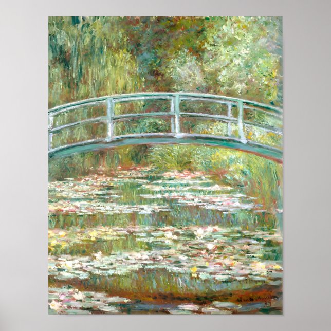 Claude Monet art style Poster (Front)