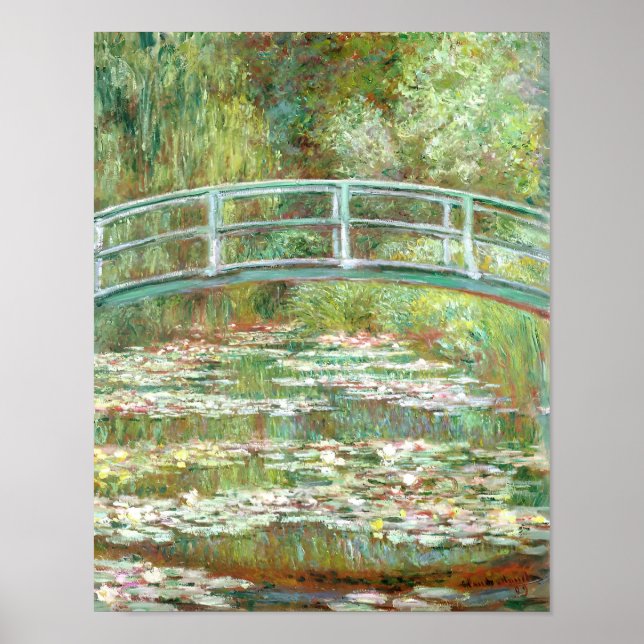 Claude Monet art style Poster (Front)