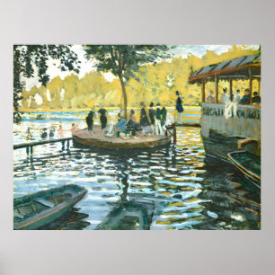 Claude Monet art style Poster