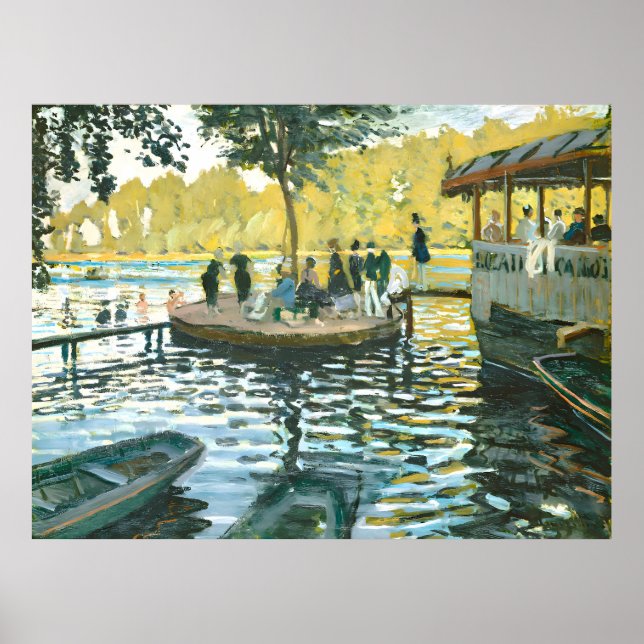 Claude Monet art style Poster (Front)