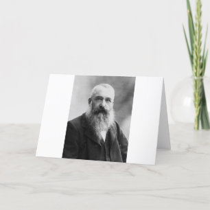 Claude Monet Artist Painter Destiny Gifts Card