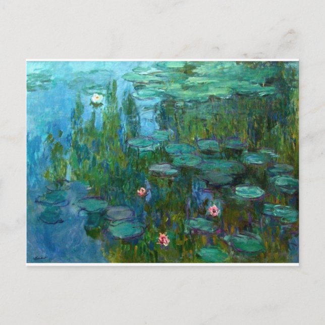 Claude Monet Artist Painter Destiny Gifts Postcard (Front)